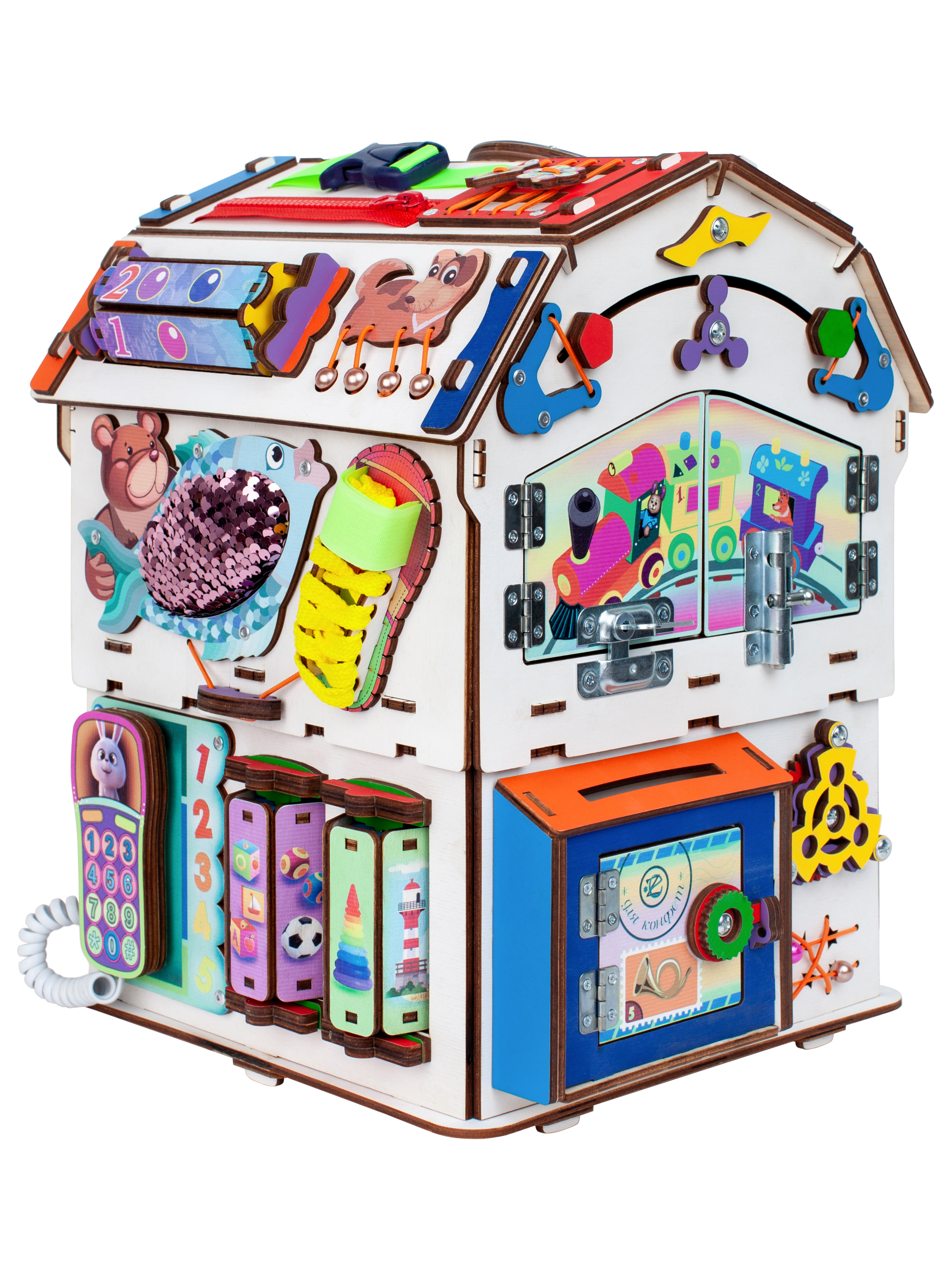 Игрушка Jolly Kids бизиборд - фото 3