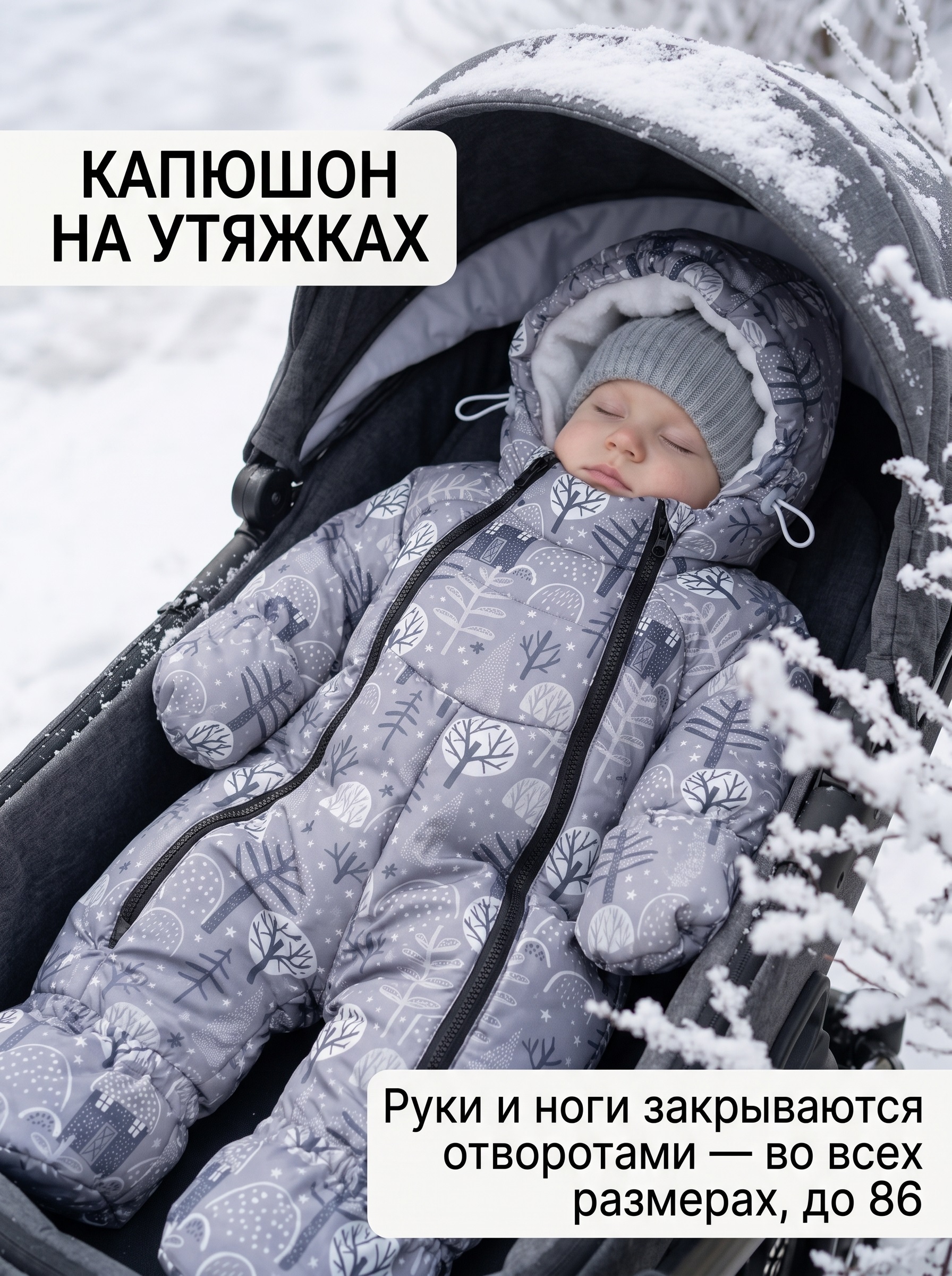 Комбинезон СОННЫЙ ГНОМИК 2033 - фото 4