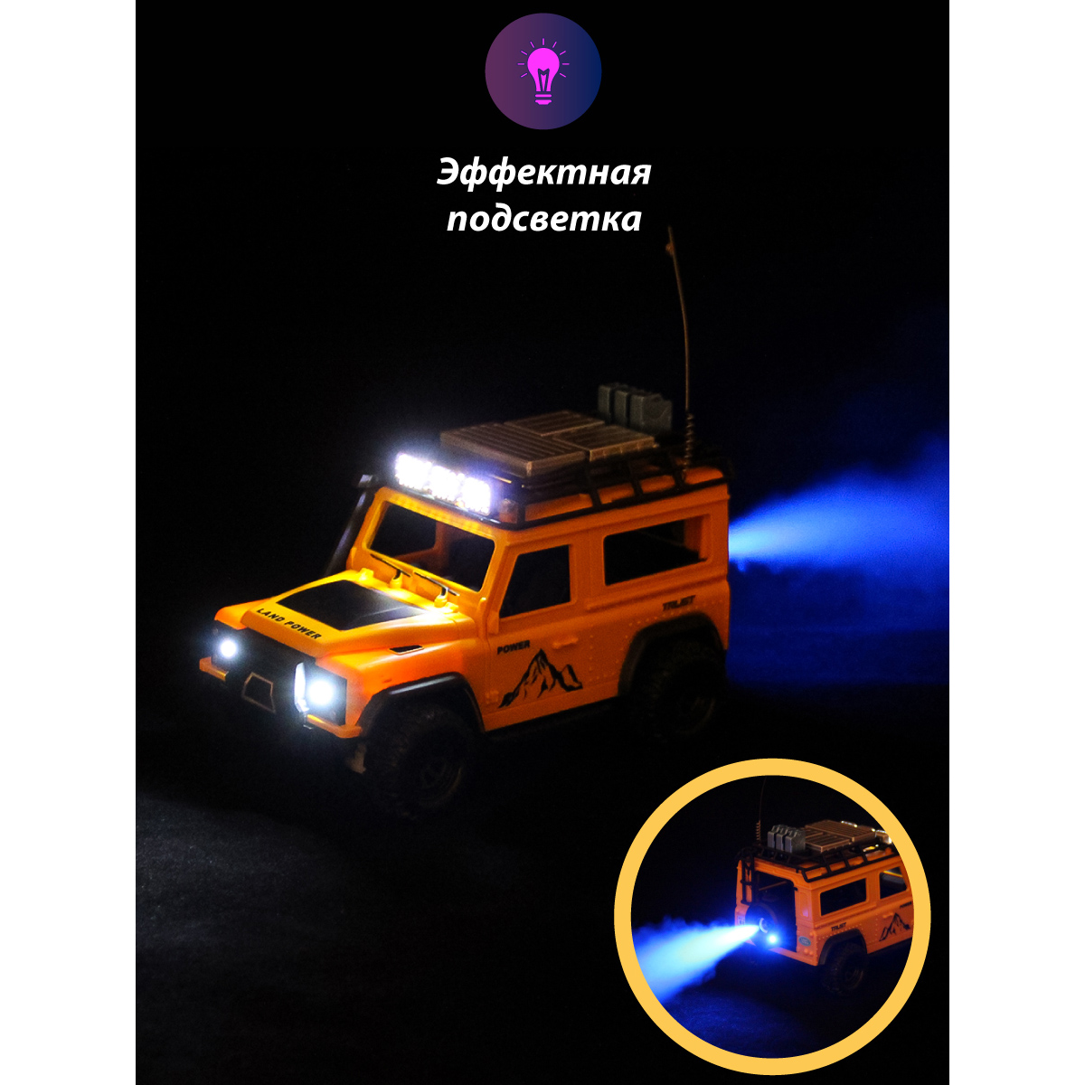 Внедорожник РУ Veld Co 1:24 - фото 4