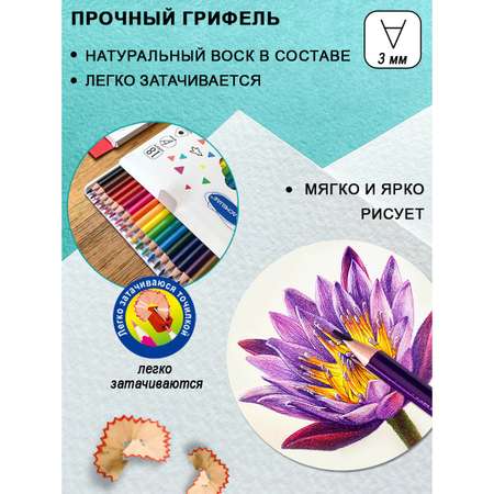 Карандаши цветные ACMELIAE 18 шт.