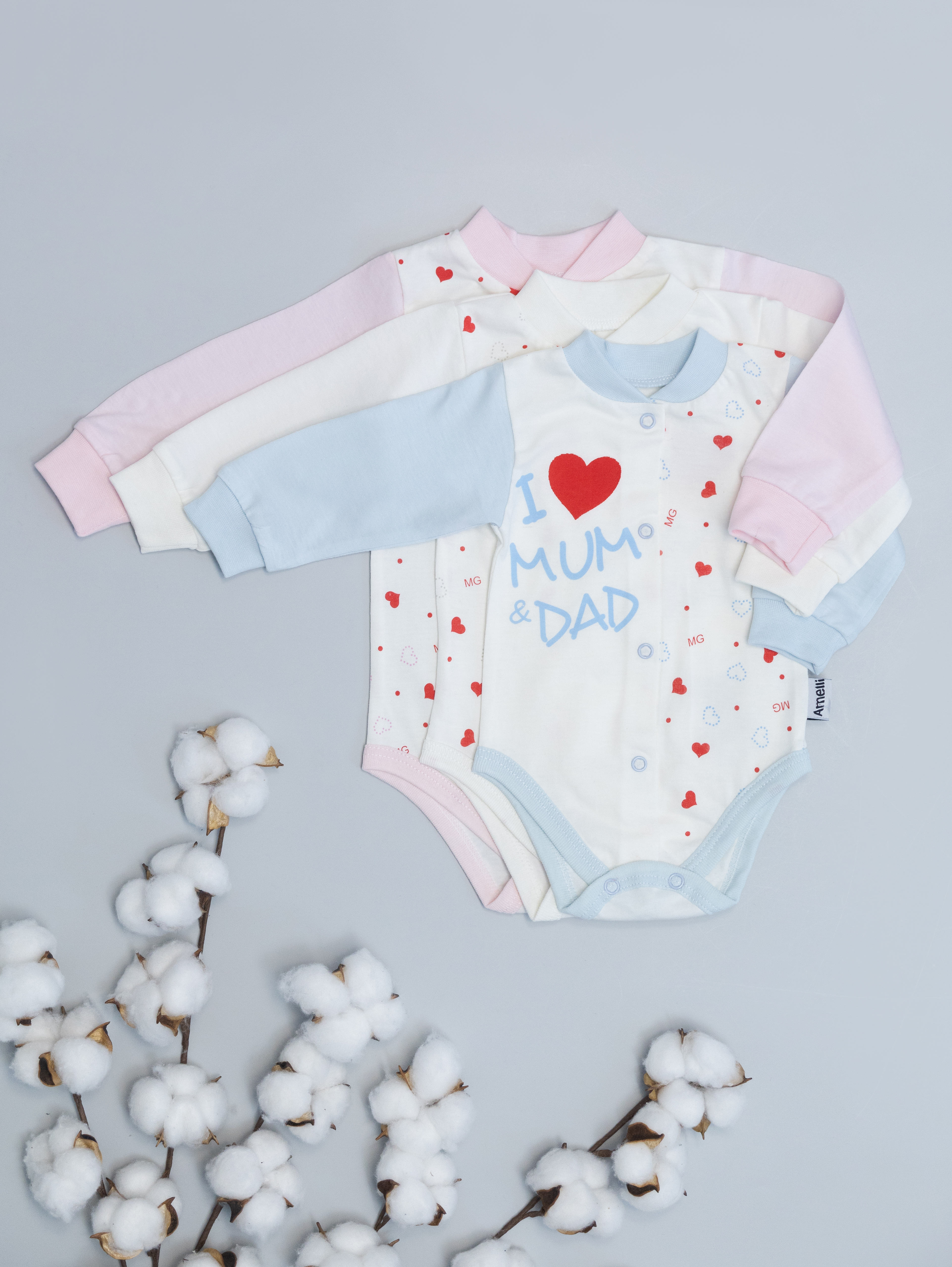 Боди Amelli КЛ.290.040.0.138.011роз - фото 2