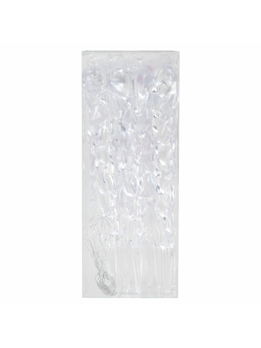 Елочные игрушки Золотая сказка новогоднее украшение набор 12 штук Сосульки - фото 7