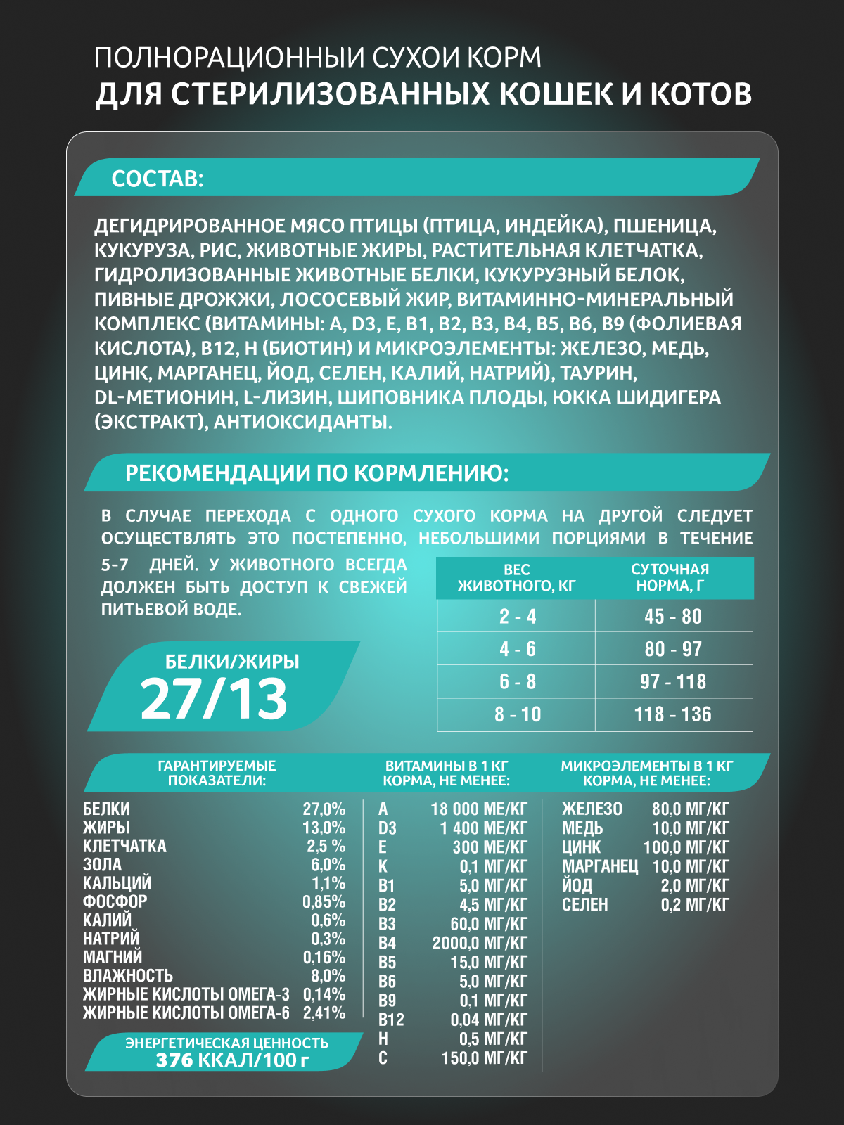 Корм сухой Зоогурман Индейка 10 кг - фото 4