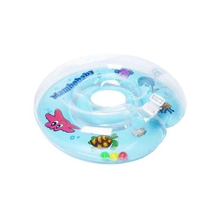 Круг для купания Mambobaby синий 6-36 мес