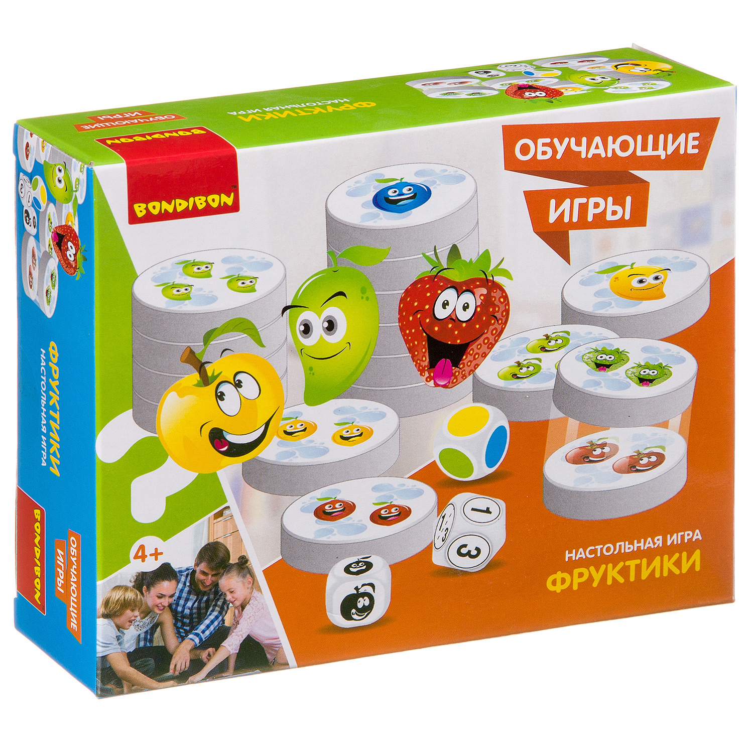 Настольная игра Bondibon на внимательность Фруктики - фото 3