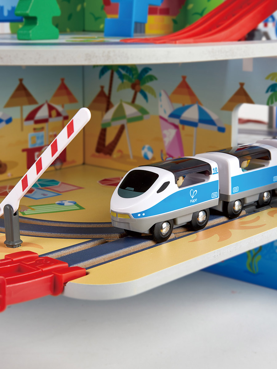 Набор железнодорожный Hape E3768_HP - фото 4