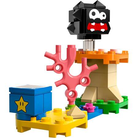 Конструктор LEGO Super Mario Лохматик и гриб-платформа блочный