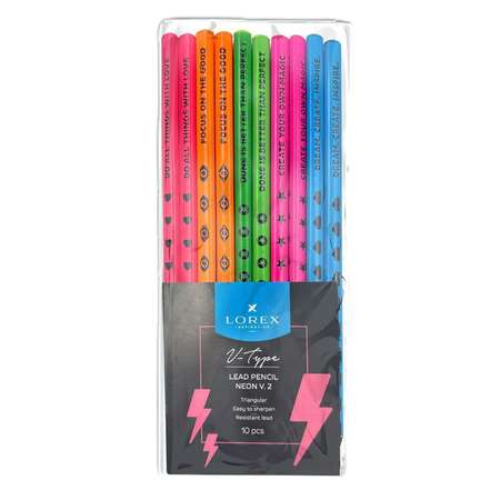 Карандаши чернографитные LOREX KIDS 10 шт.