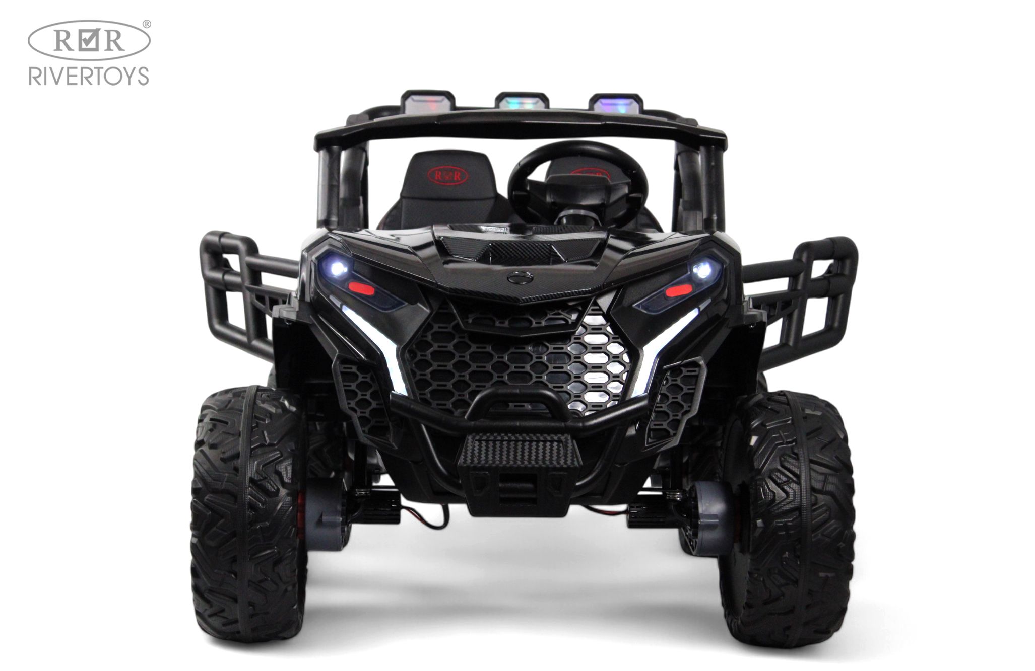 Электромобиль RIVERTOYS K555KK-BUGGY-BLACK С пультом ДУ - фото 14