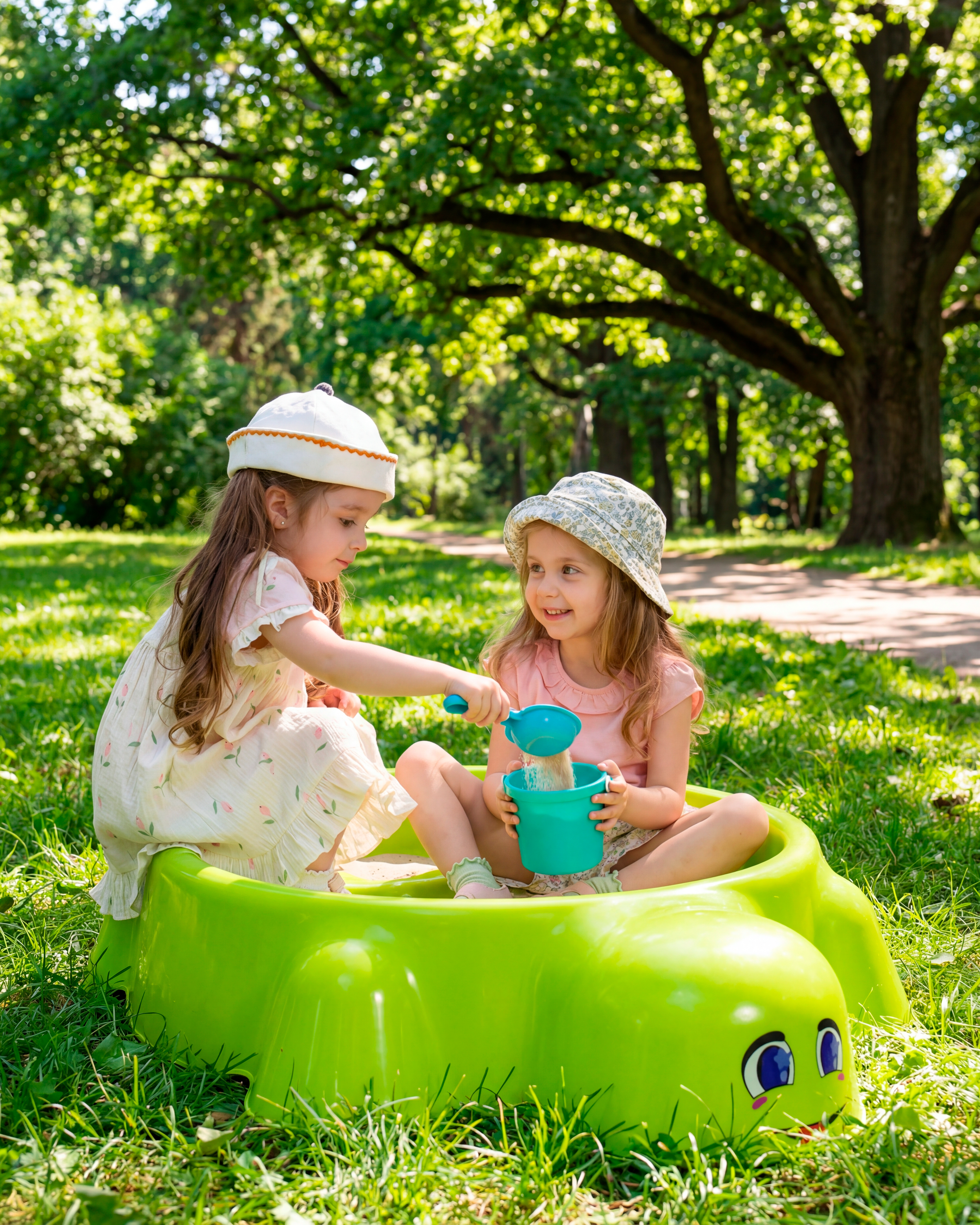 Бассейн-песочница ZEBRA с крышкой Черепаха - фото 2