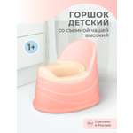 Горшок детский Пластишка светло-розовый