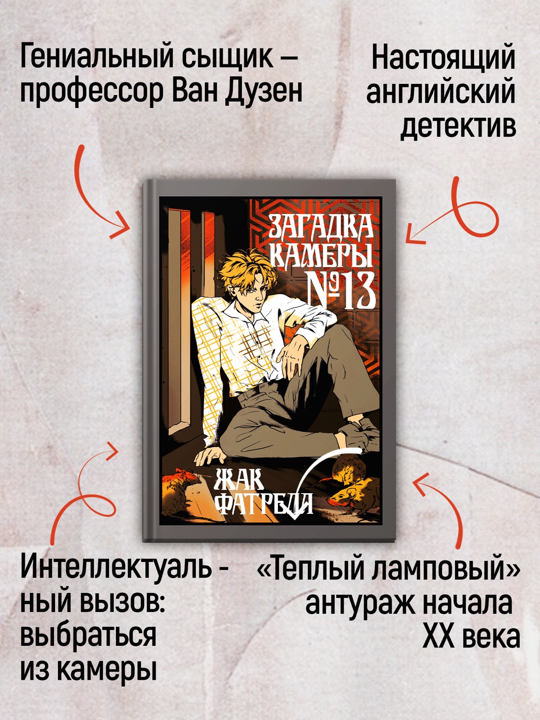 Книга Иностранка Фатрелл Ж. Загадка камеры № 13 (Старая добрая...) - фото 5