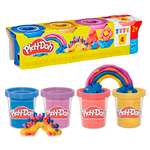 Масса для лепки Hasbro Play Doh Металлик 4шт