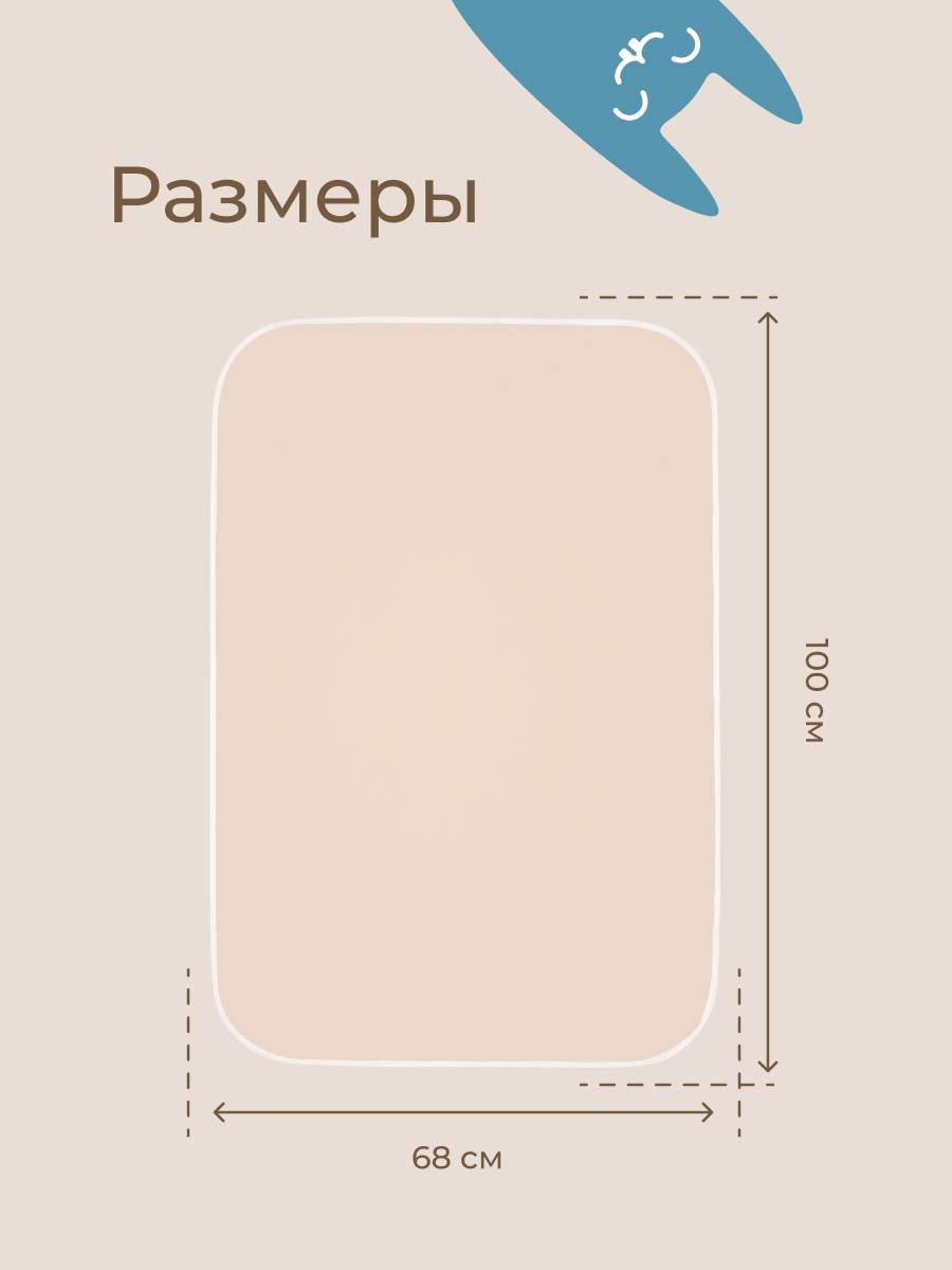 Клеёнка ROXY-KIDS 70 x 100 см - фото 10