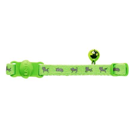 Ошейник для кошек Hunter Smart Neon Зеленый