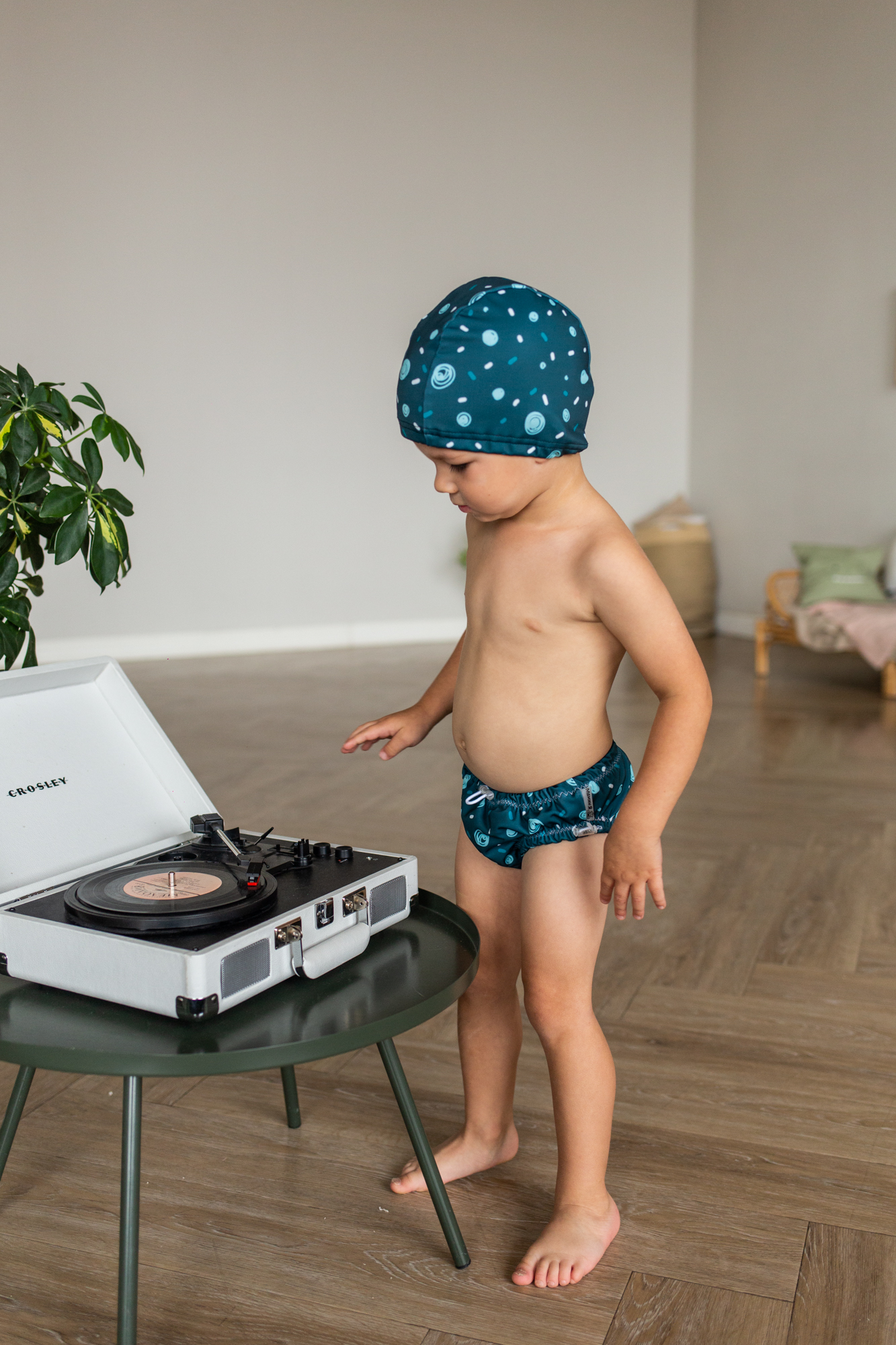 Шапочка для плавания Мамин Я Пузырьки лимонада размер 3-6 лет - фото 7