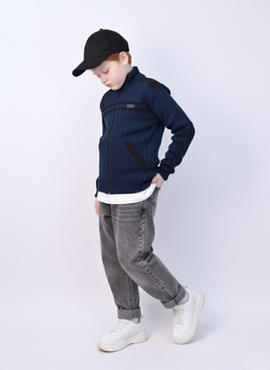 Толстовка AS TEKS VIT-001/ синий - фото 2