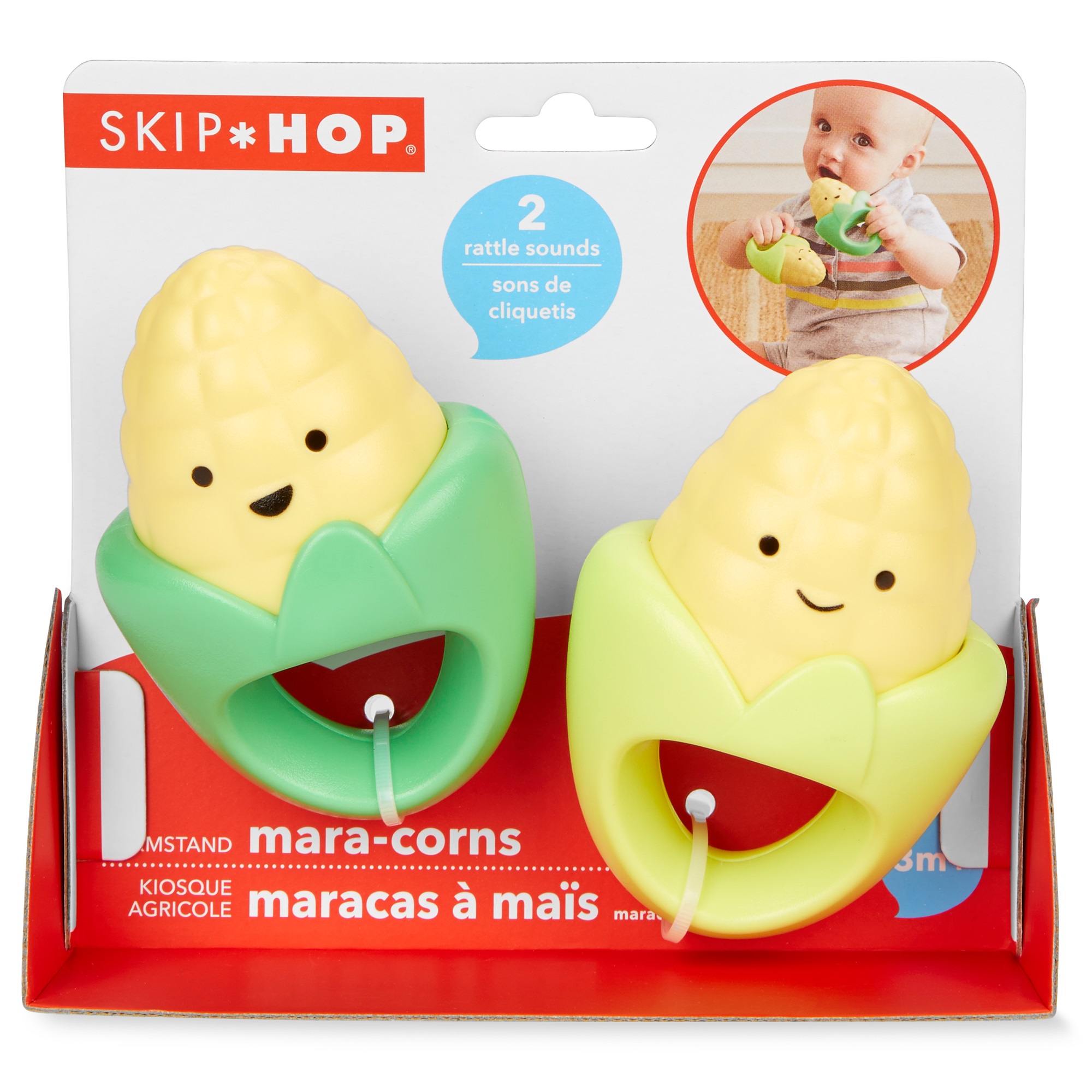 Игрушка Skip Hop погремушка Кукуруза - фото 2