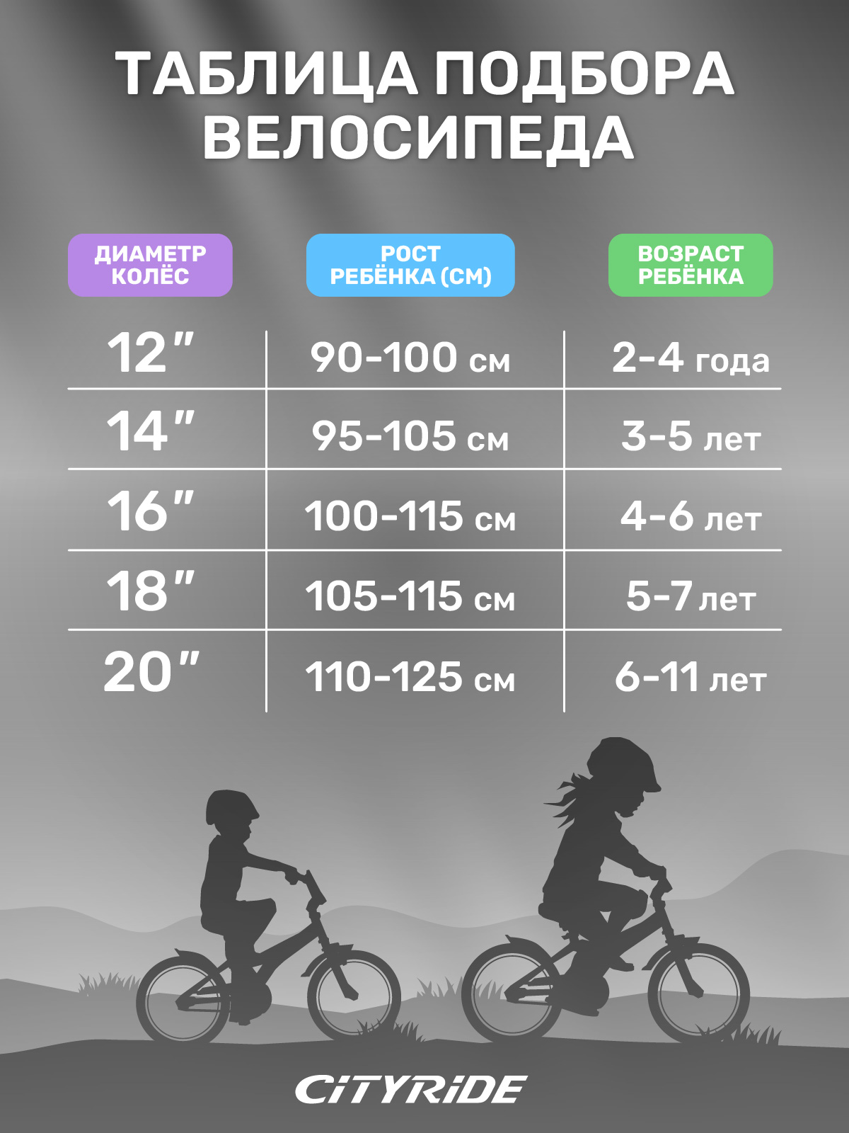 Двухколесный велосипед CITYRIDE 20 дюймов - фото 12