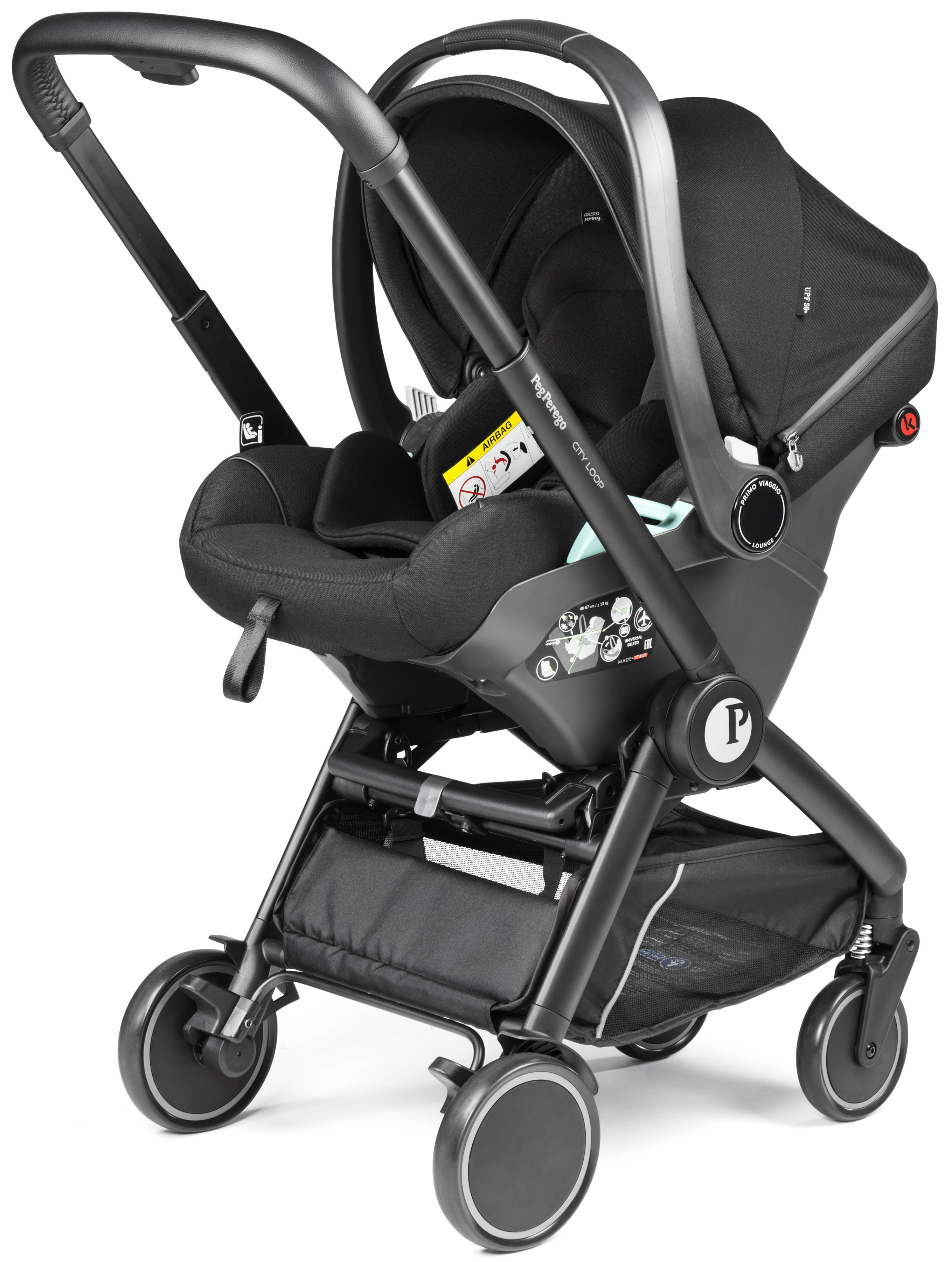 Автокресло Peg-Perego Lounge 0 (0 -13 кг) черный - фото 16