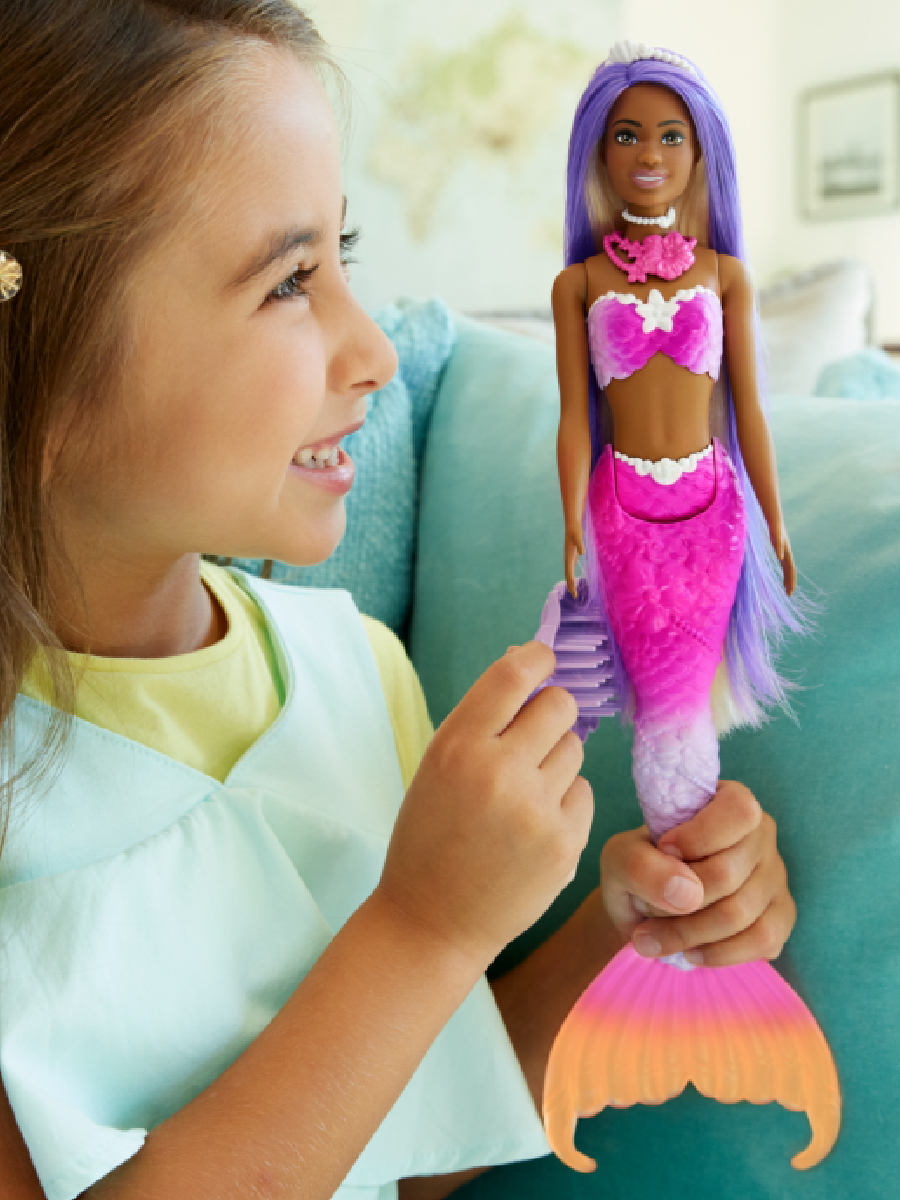 Кукла модельная Barbie Русалка Brooklyn 00-00018797 - фото 3
