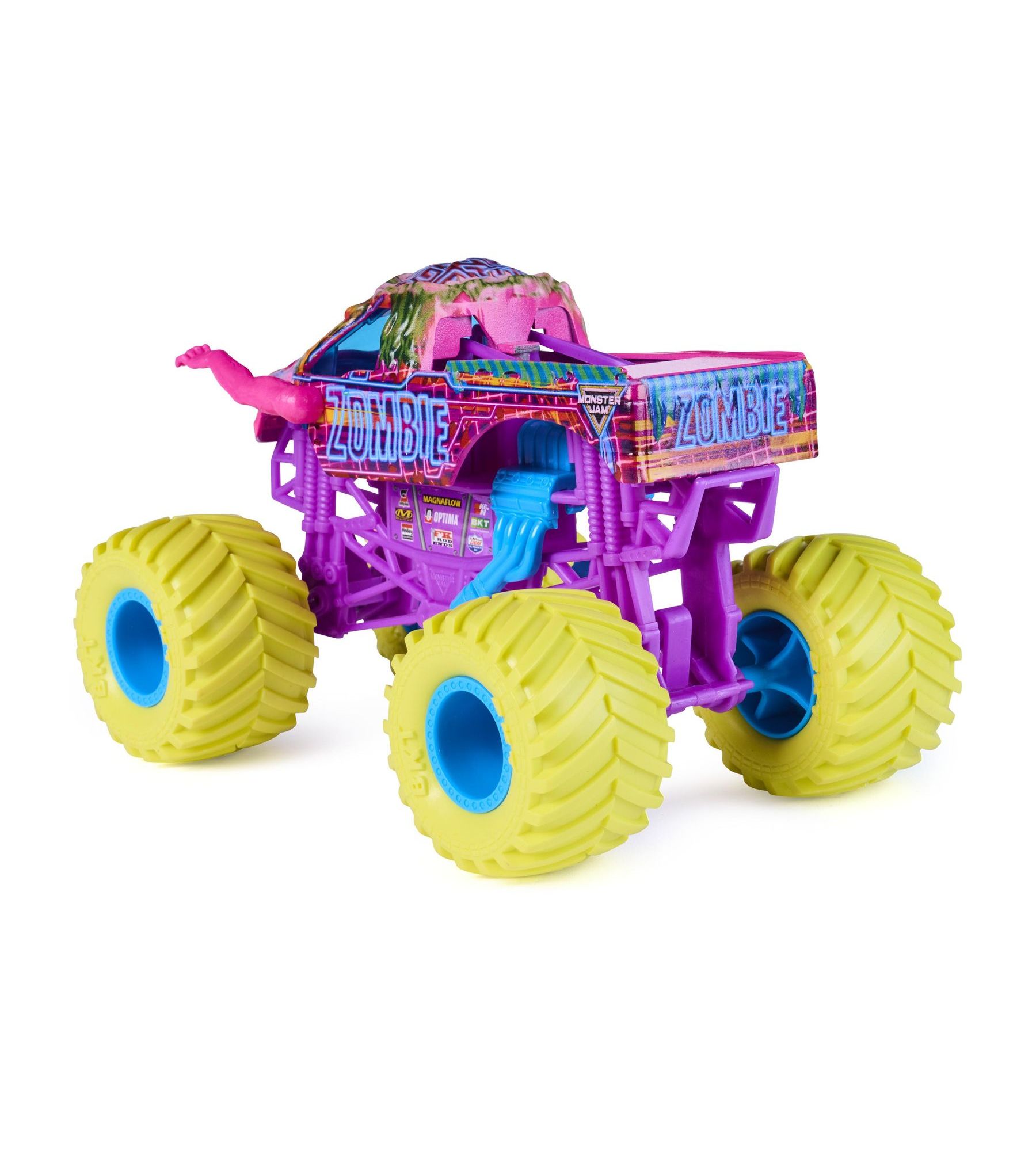 Монстр-трак Monster Jam Зомби неон 6077753 - фото 2