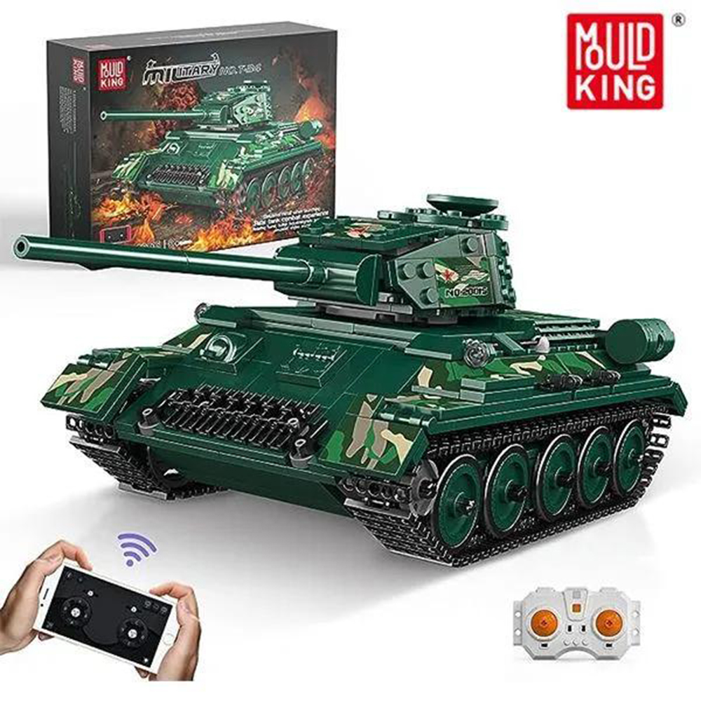 Конструктор Mould King Танк Т-34 - фото 11