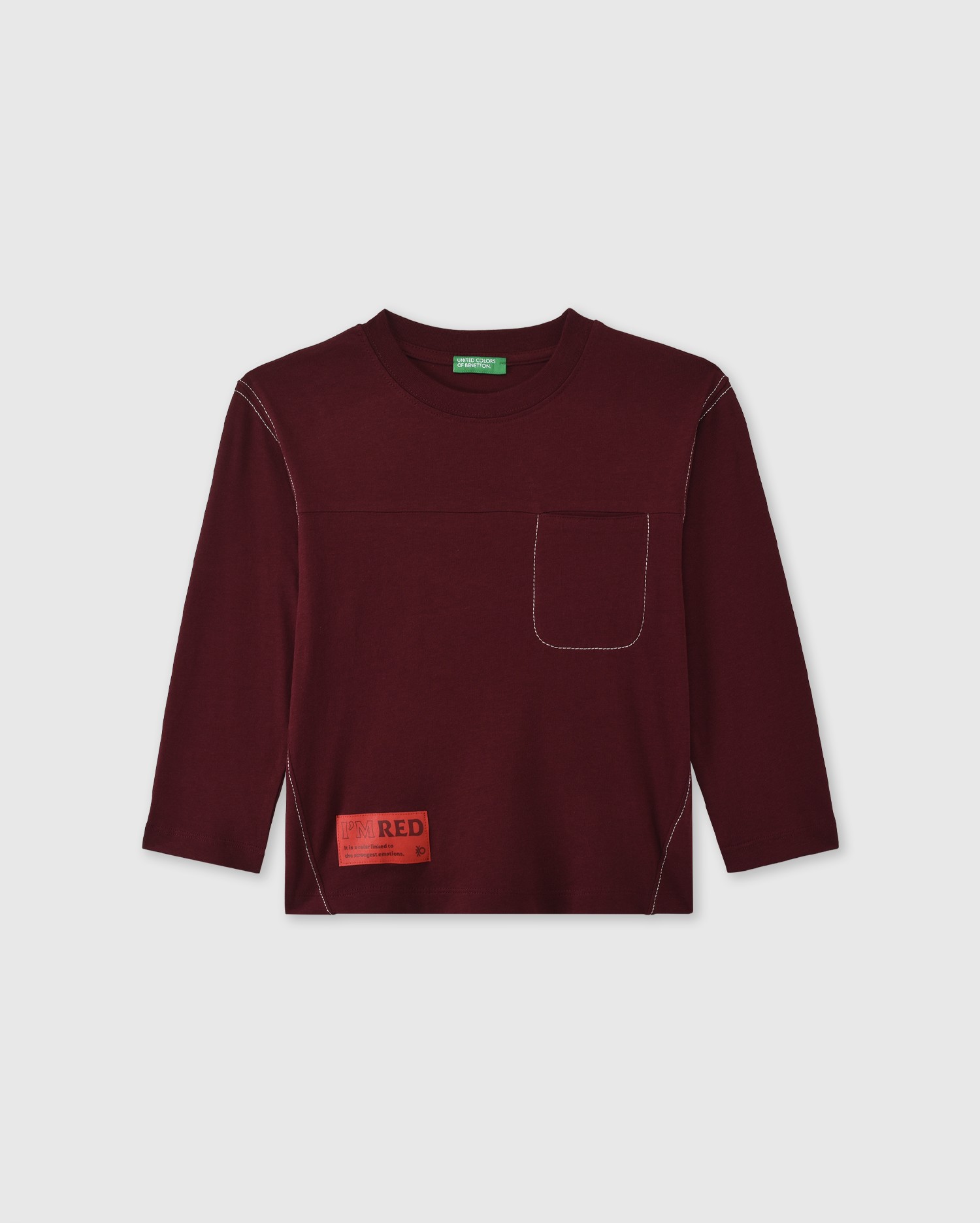 Лонгслив United Colors of Benetton 25A_3I1XG10KR_129 - фото 1