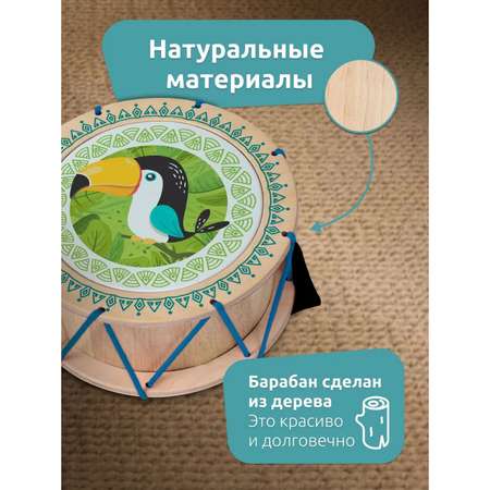 Игрушка музыкальная Sima-Land Тукан барабаны