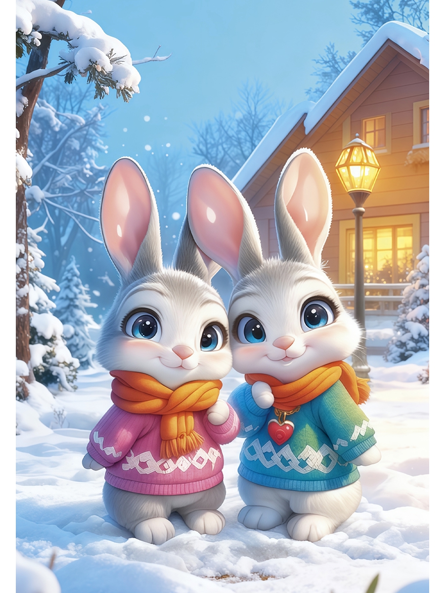 Блокнот Prof-Press Новогодние зверушки 32 лист. - фото 18