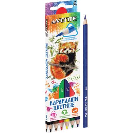 Карандаши цветные deVENTE 6 шт.