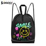 Мешок для обуви Grizzly Смайл