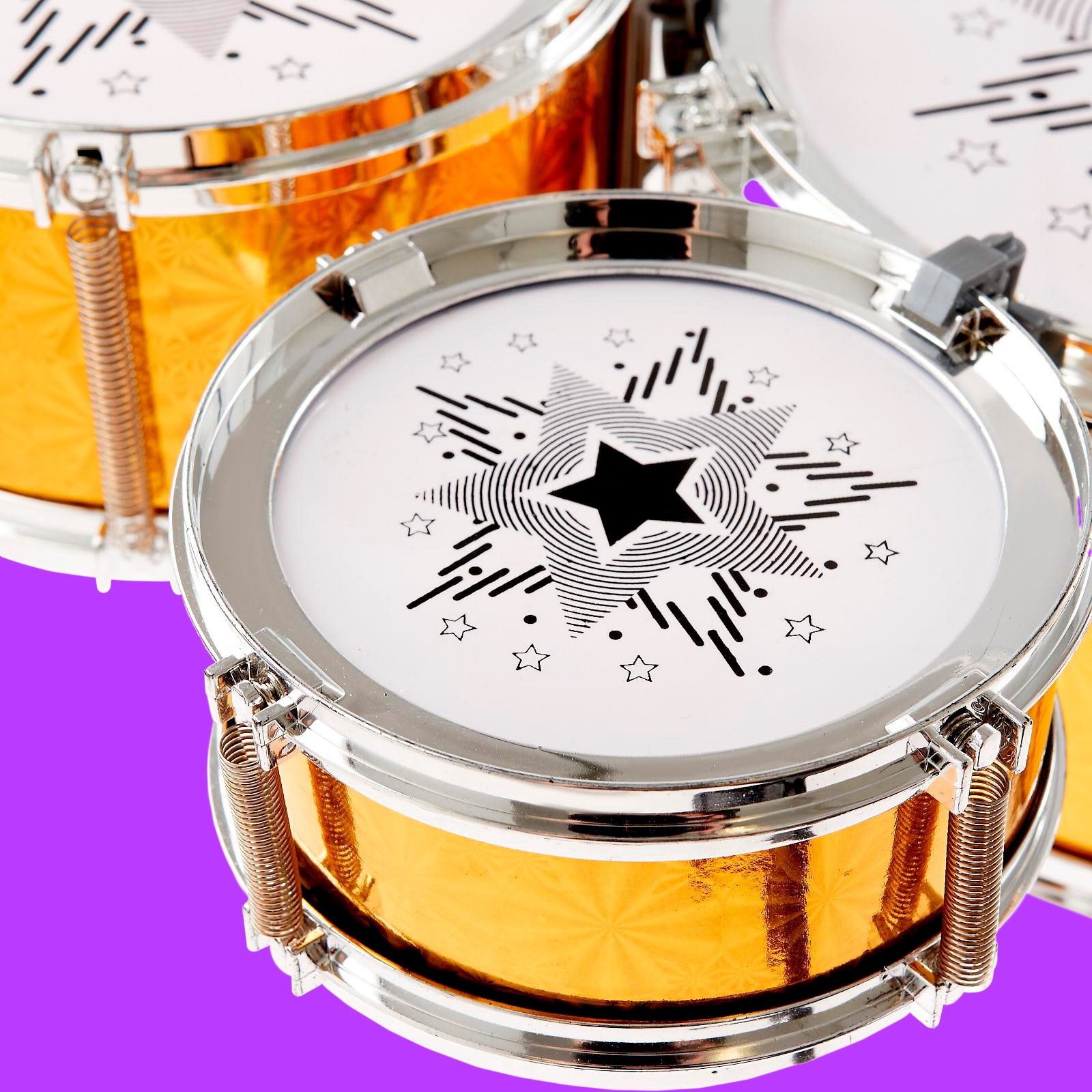 Игрушка музыкальная Sima-Land барабаны - фото 6