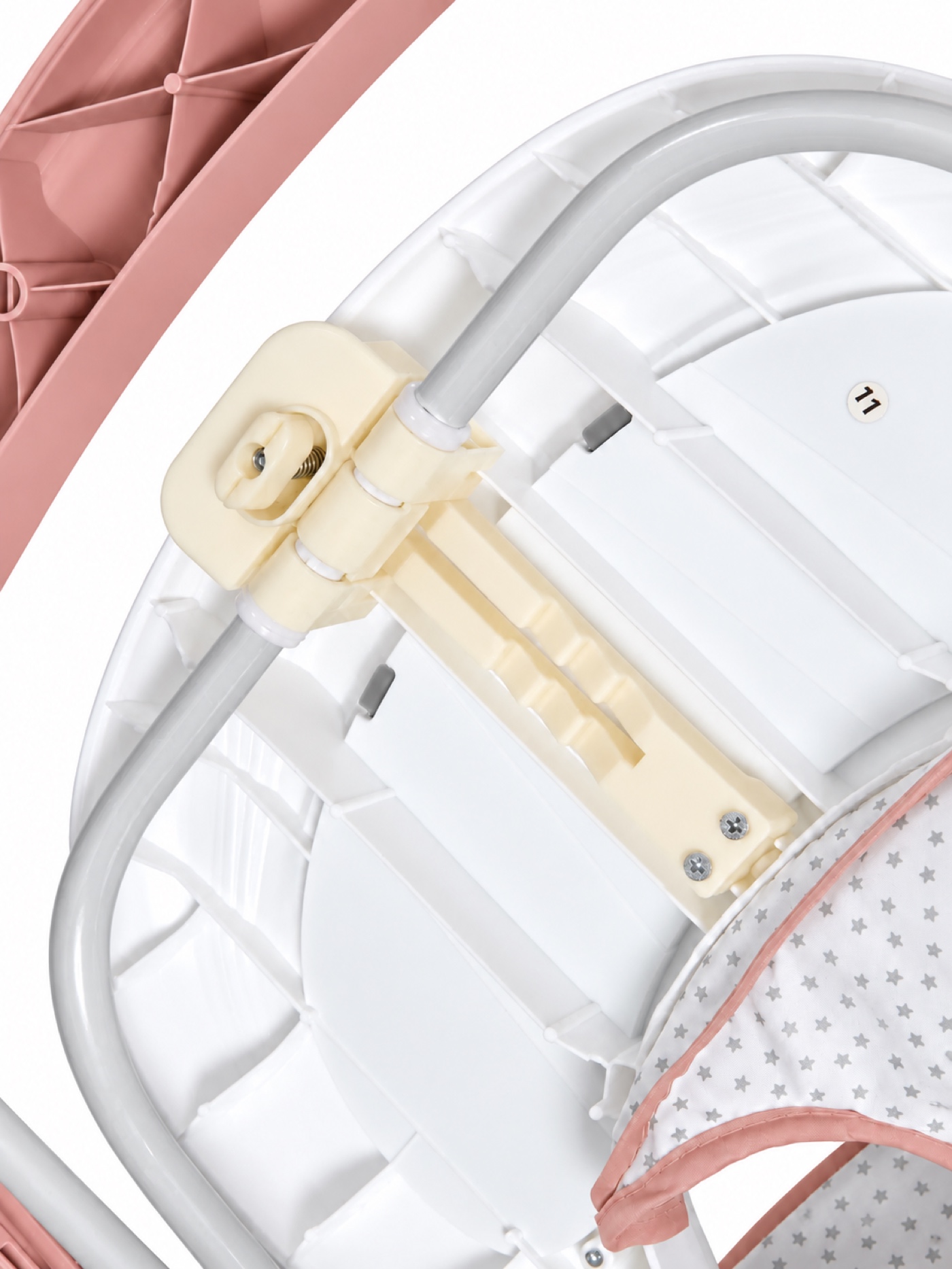 Ходунки BabyGo Simple розовый - фото 9
