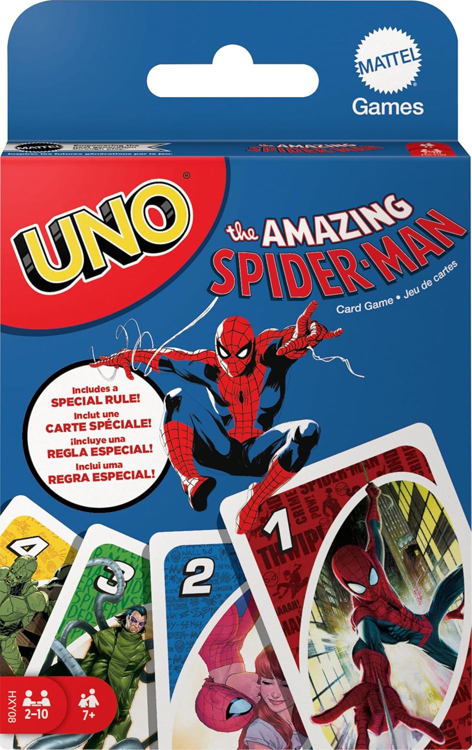 Настольная игра UNO Человек-паук - фото 1