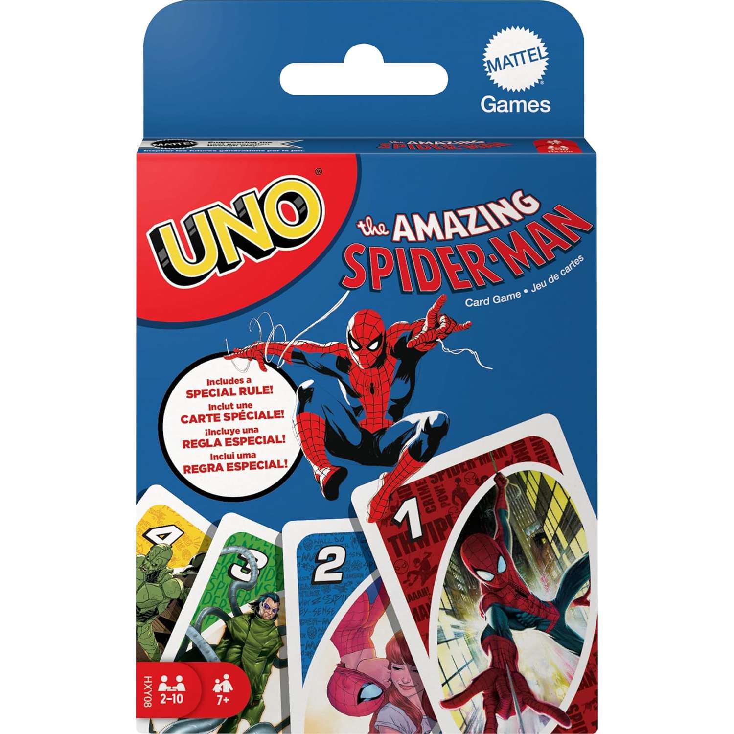 Настольная игра UNO Человек-паук - фото 1