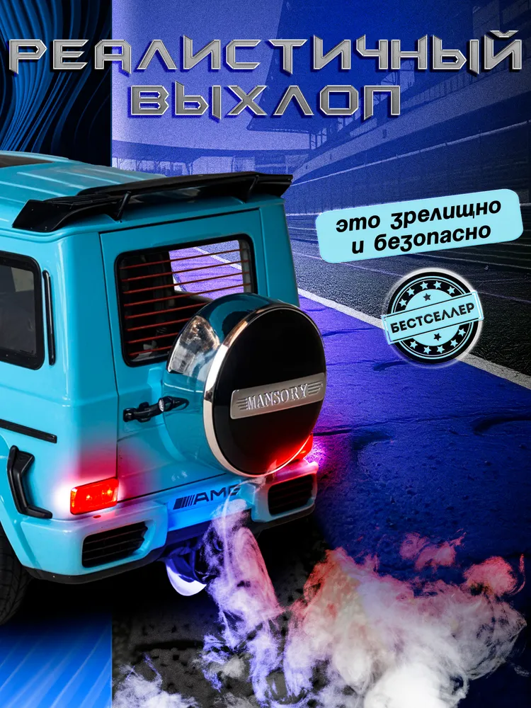 Внедорожник Бестселлер Mercedes 1:24 в ассортименте 02.00.0254.02 - фото 13