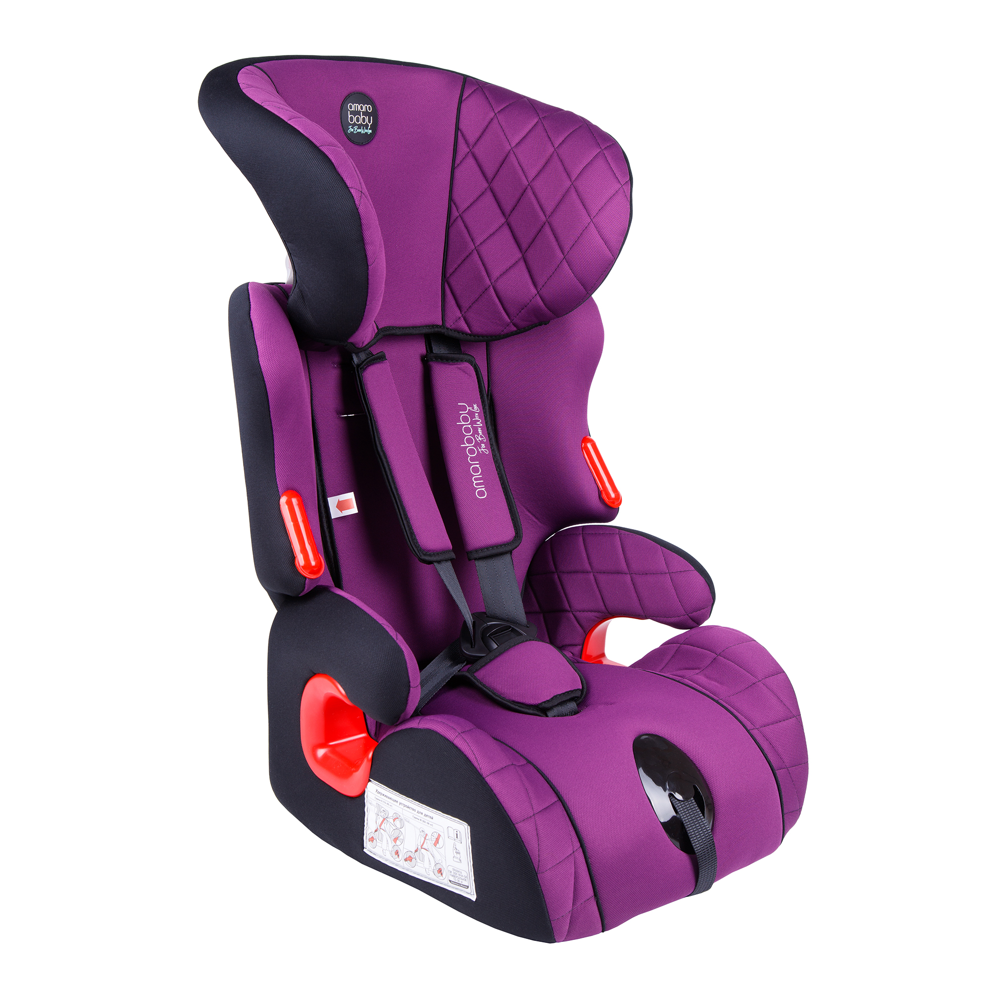 Автокресло Amarobaby 1/2/3 (9-36 кг) - фото 17
