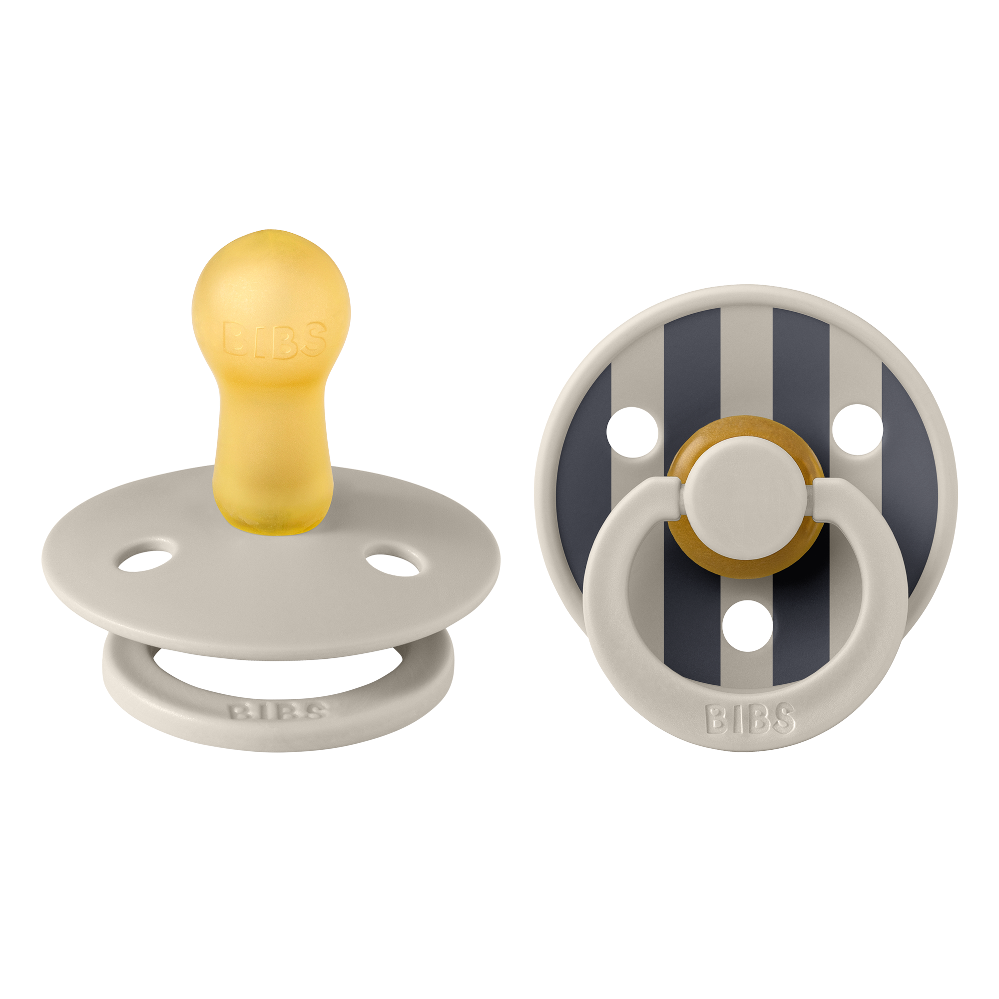 Набор BIBS латекс классическая от 6 мес. 2 шт. - фото 1