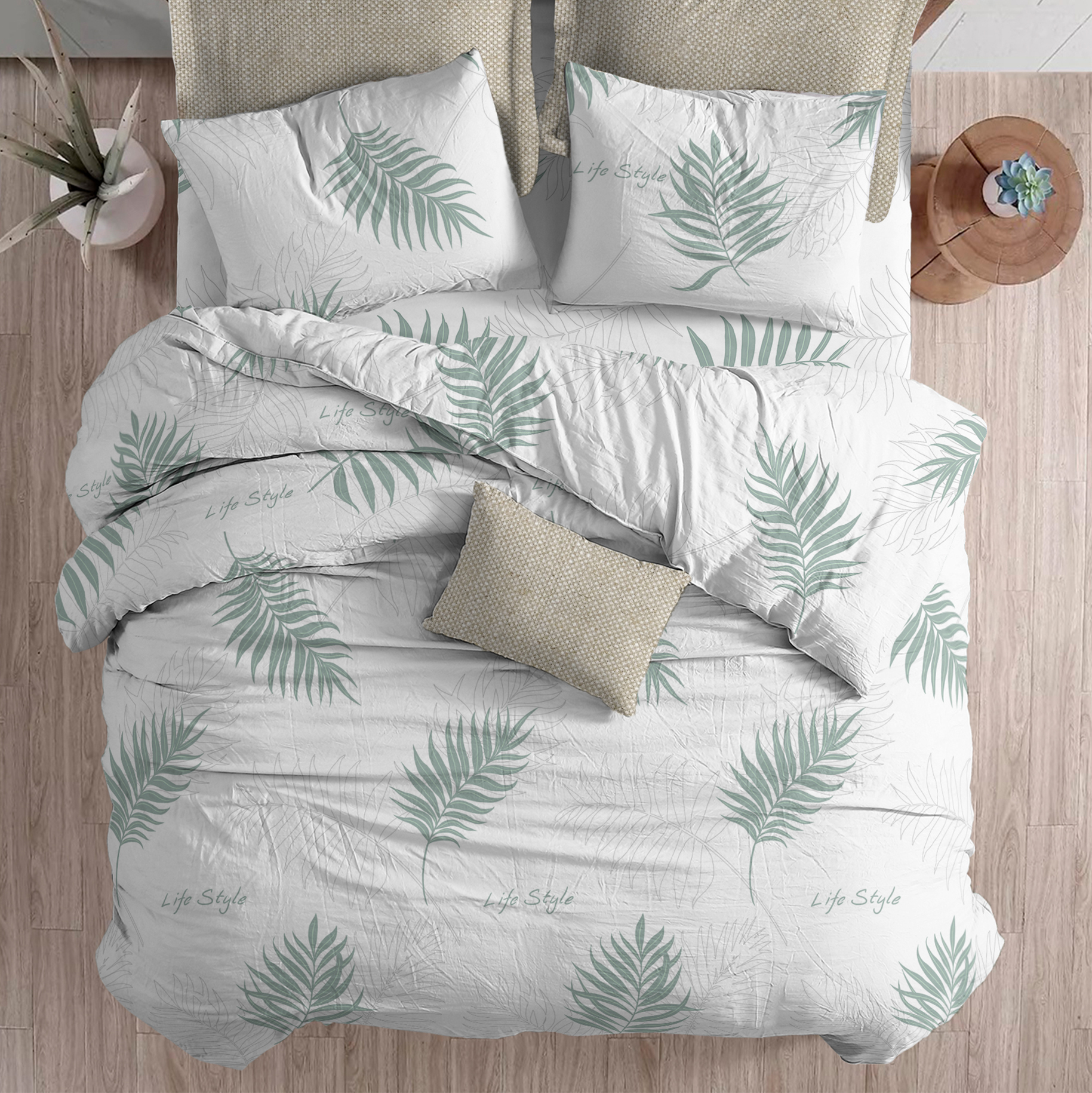 Комплект постельного белья BRAVO Диса полутораспальный 4 предм. - фото 13