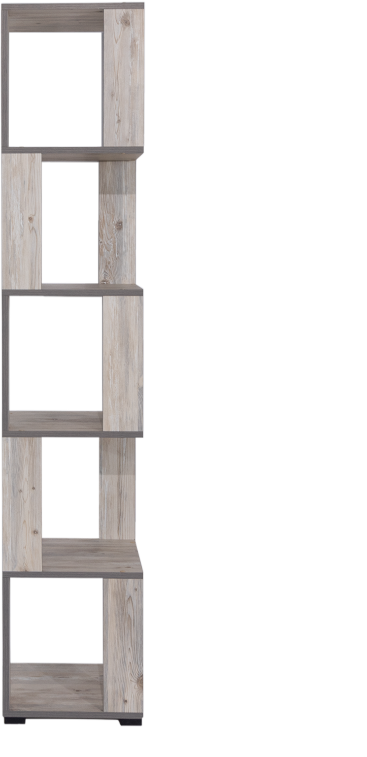 Стеллаж для книг Comfort Avenue Инея сосна Карелия 2061 179.1х35х35 - фото 1