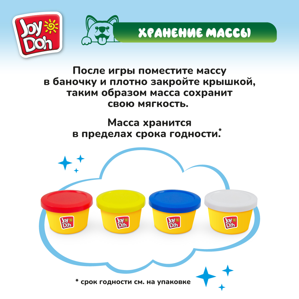 Масса для лепки Joy-Doh Домашние животные - фото 15