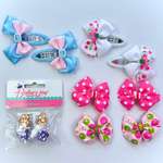 Зажим для волос Babys JOY с бантиком 2шт в ассортименте BN 72