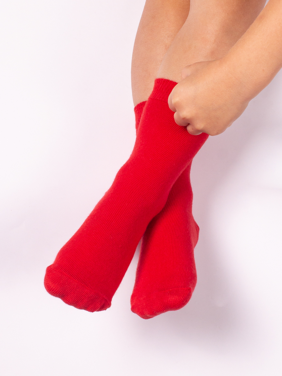 Носки 3 пары Babushka D3красный - фото 9