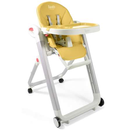 Стульчик для кормления Nuovita Futuro Bianco Giallo классический
