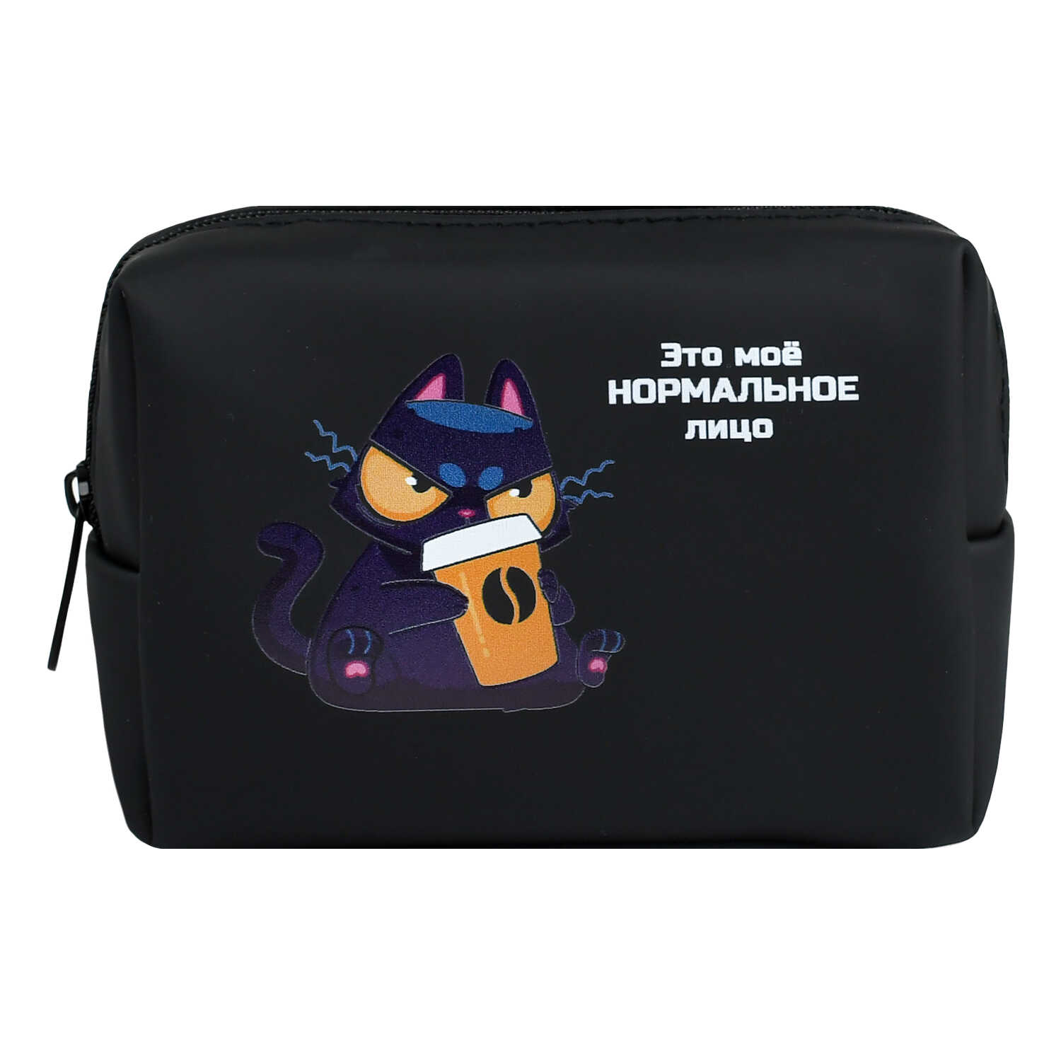 Кошелек Феникс + Кот с кофе - фото 1