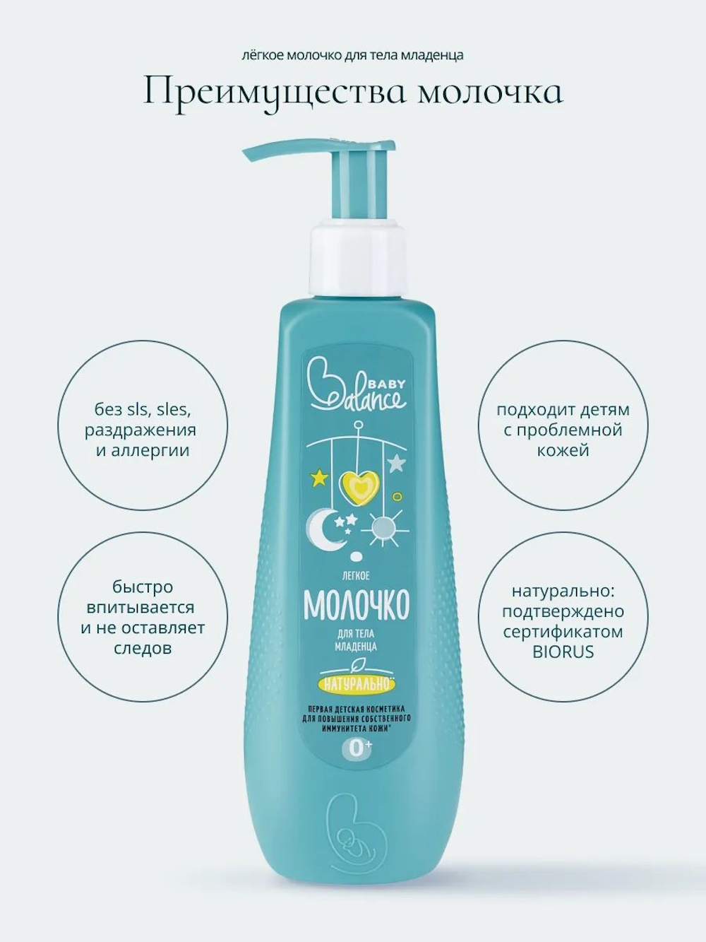Молочко Baby Balance Легкое 250 мл - фото 4