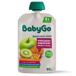Пюре BabyGo яблоко-мандарин-киви-маракуйя с 8 мес 90 г