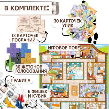 Настольная игра Дрофа-Медиа Детективная история