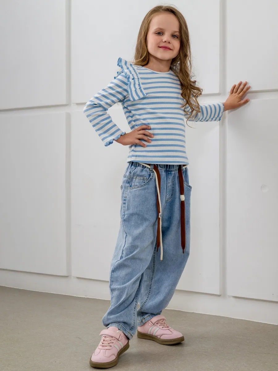 Лонгслив NATIVIA ЛОНГ/ПОЛОСКА - фото 12